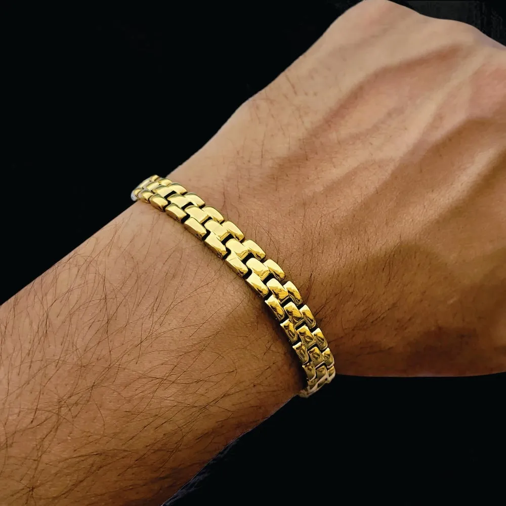 24K Gold Plated Premium Chain Bracelet