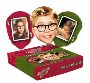 A Christmas Story Shaped Playing Cards