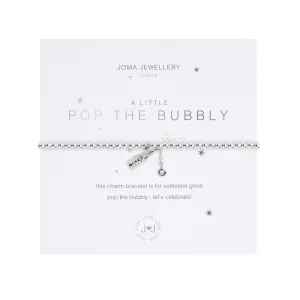 A Little 'Pop The Bubbly' Bracelet | Silver Plated