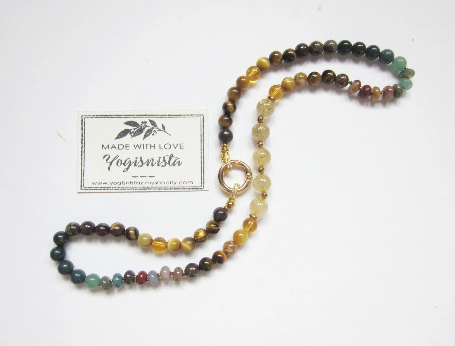 Abundance Glow Beaded Necklace - Limited Edition