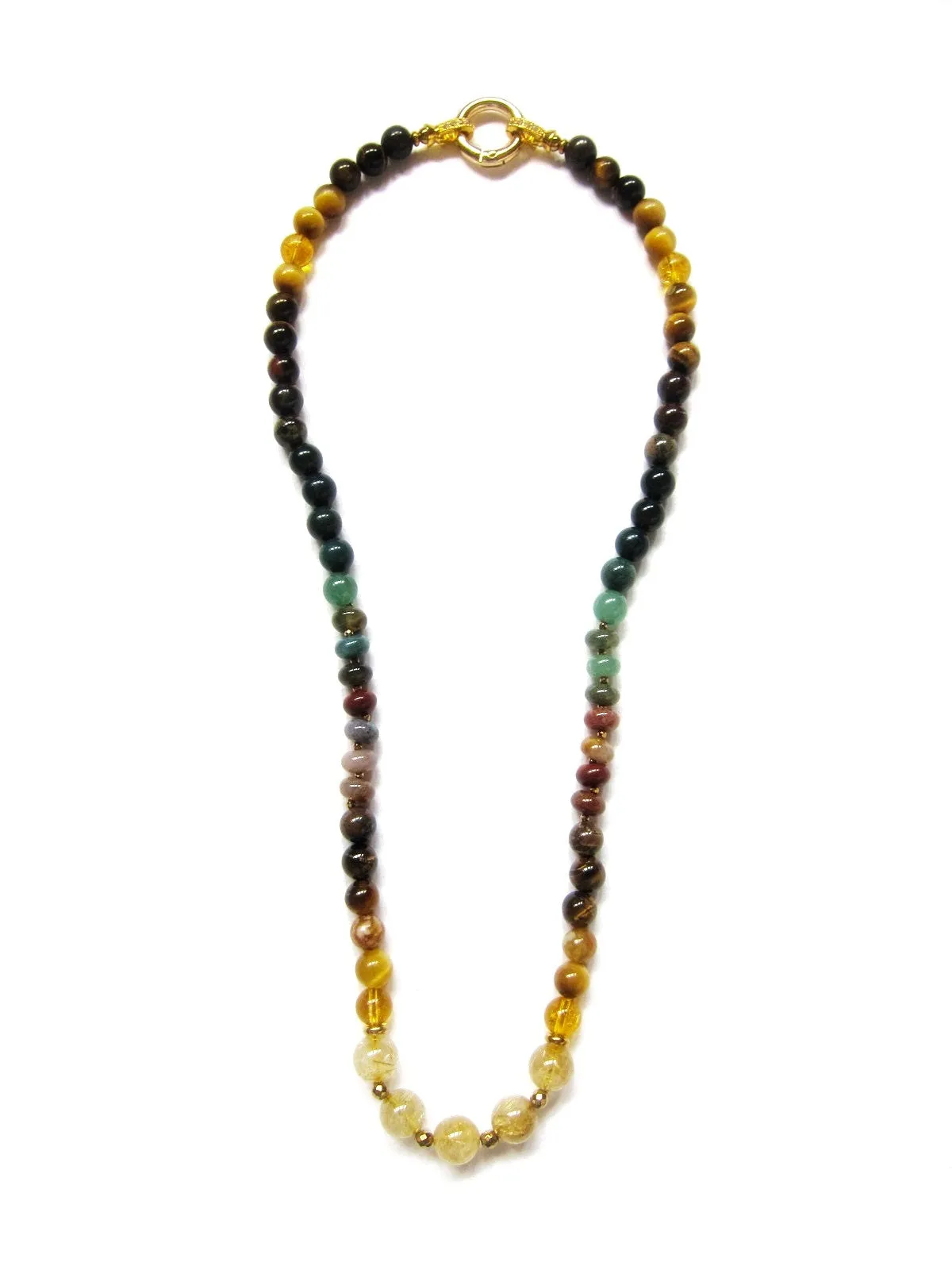 Abundance Glow Beaded Necklace - Limited Edition