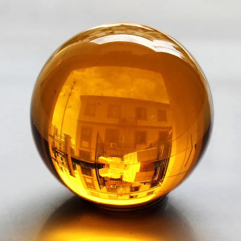 Amber crystal ball