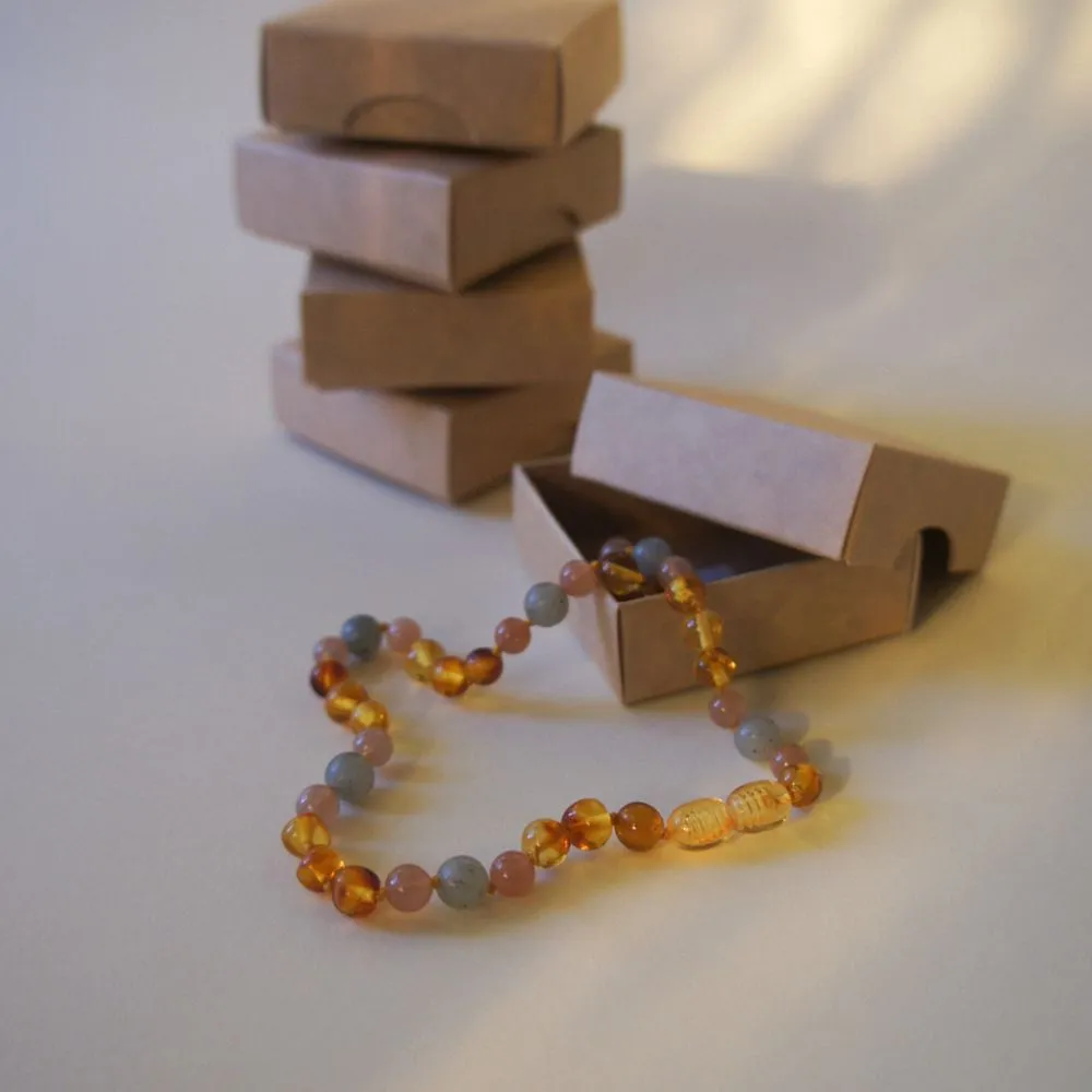 Amber necklace - Baby & child - 32 cm