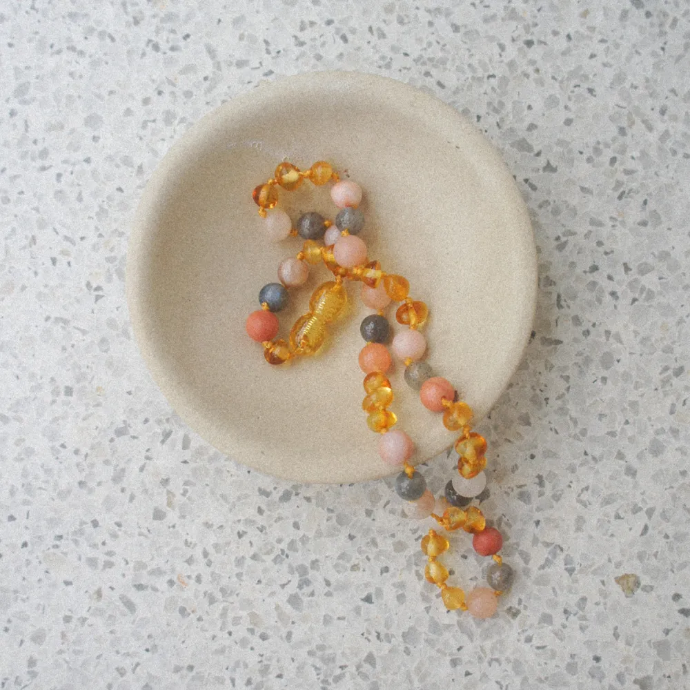 Amber necklace - Baby & child - 32 cm