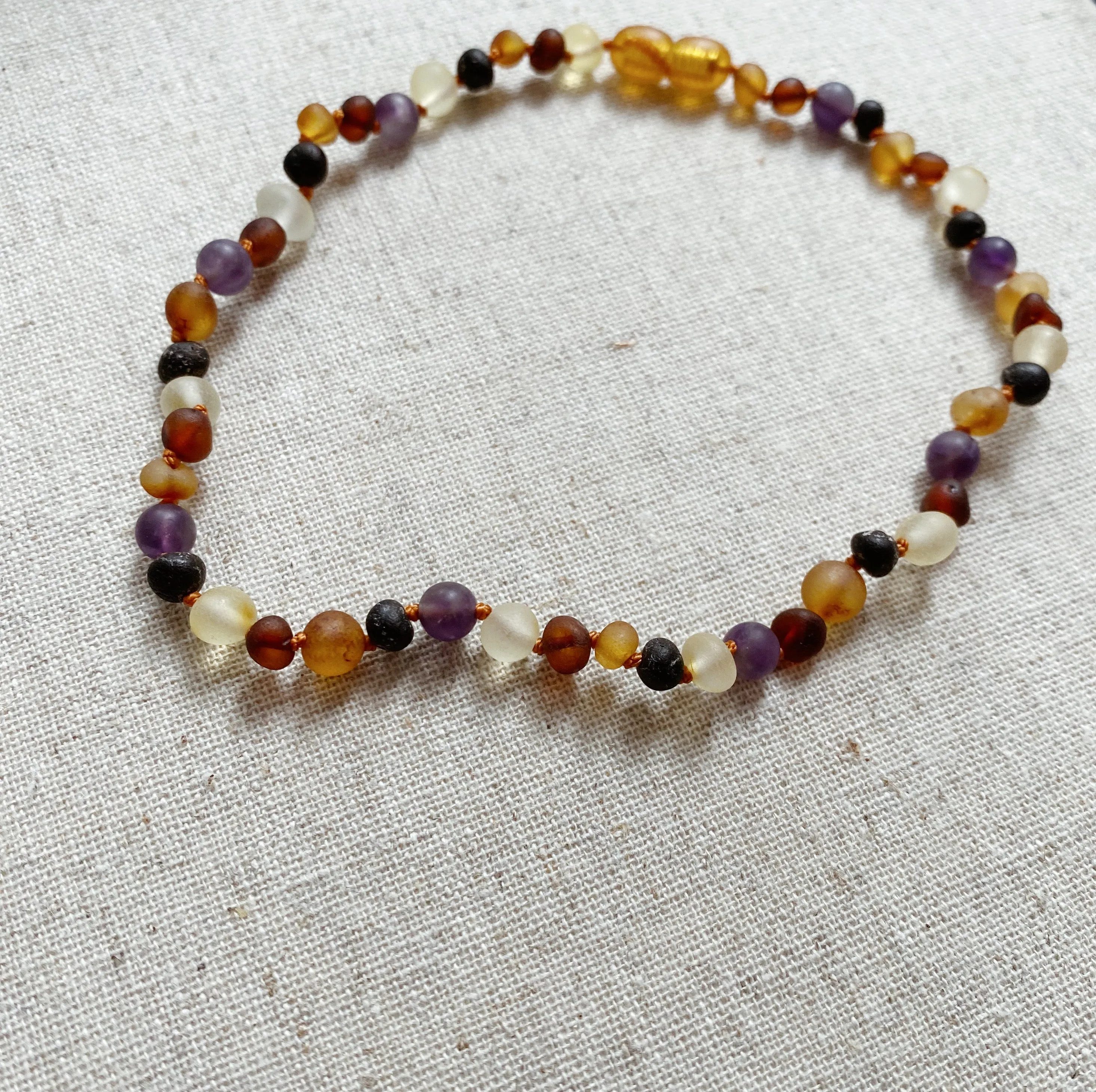 Amber necklace - Baby & child - 32 cm