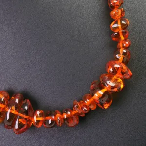 Amber Necklace Clear for Women