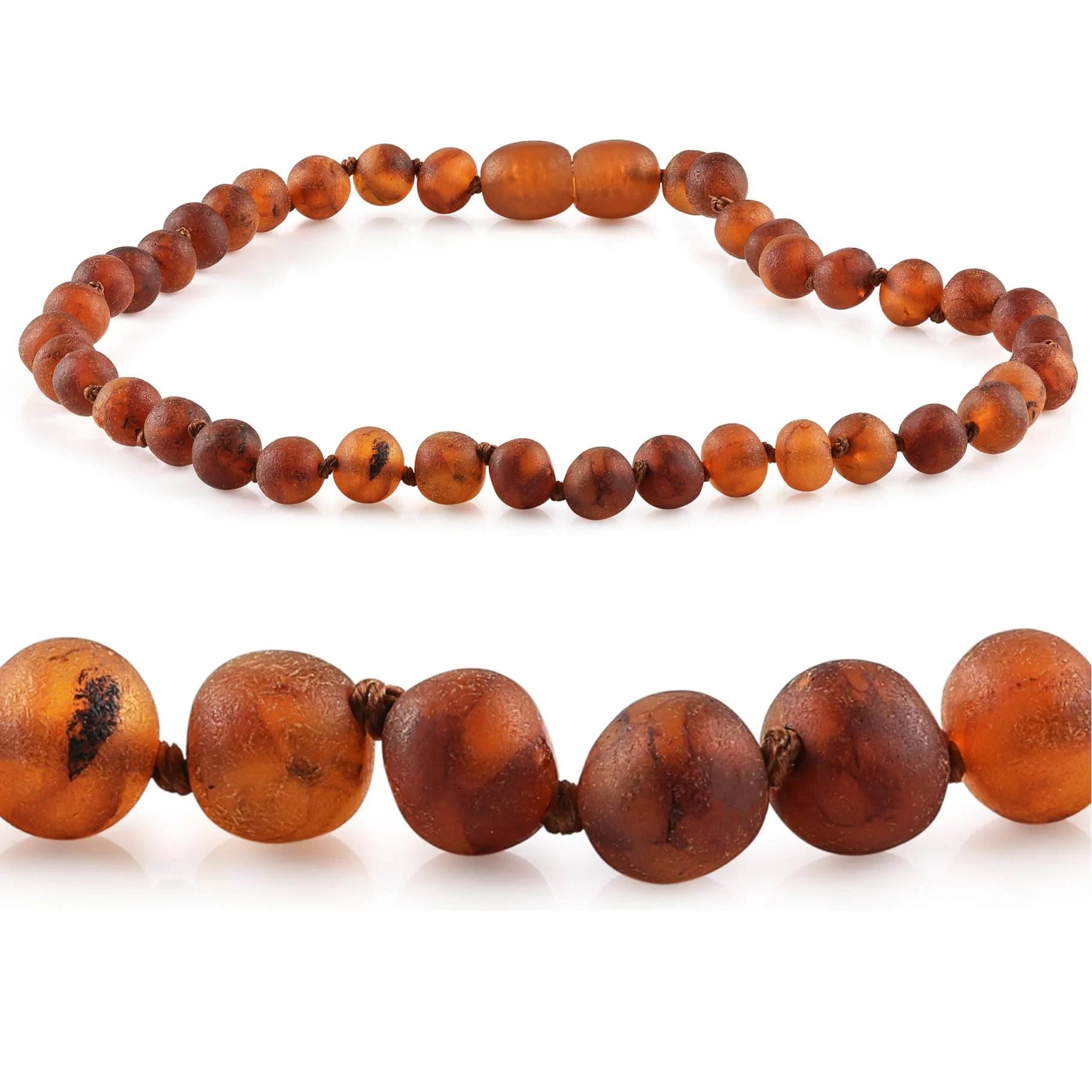 Amber Necklaces by R.B. Amber Jewelry (10-11")