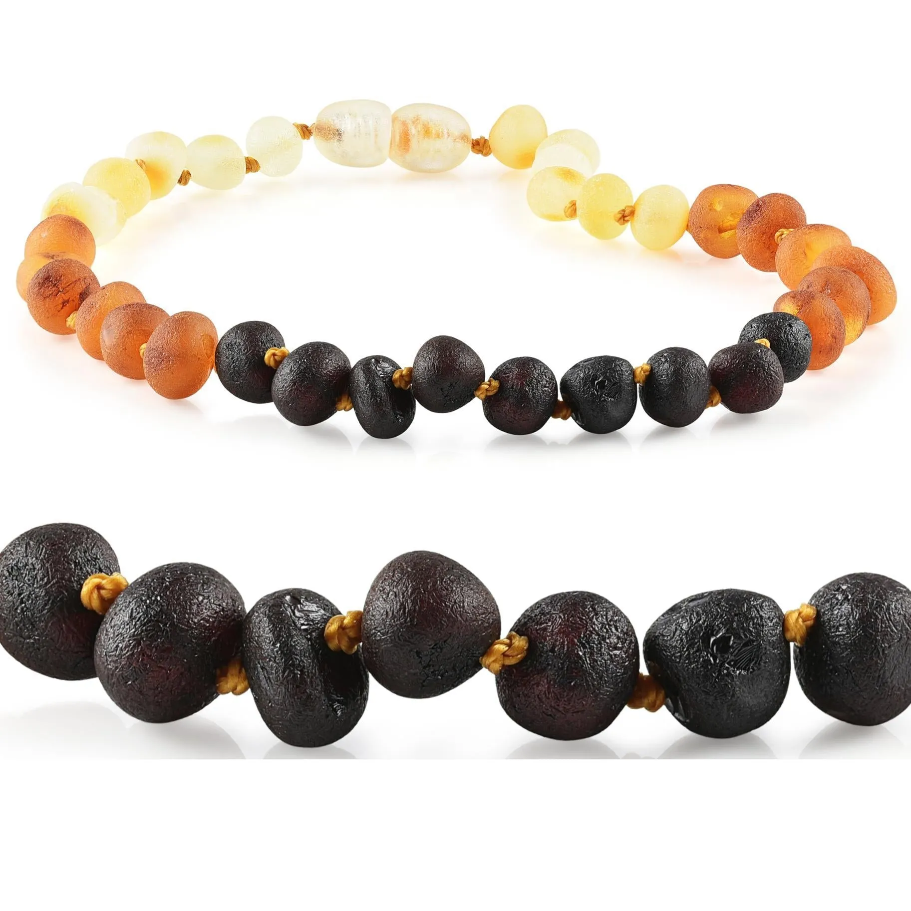 Amber Necklaces by R.B. Amber Jewelry (10-11")