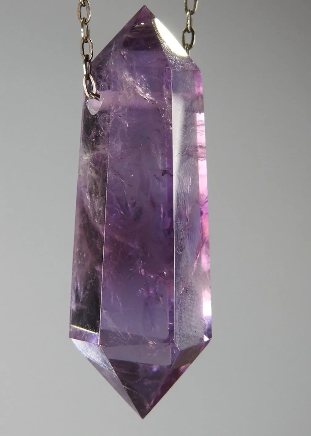 Amethyst Crystal Necklace