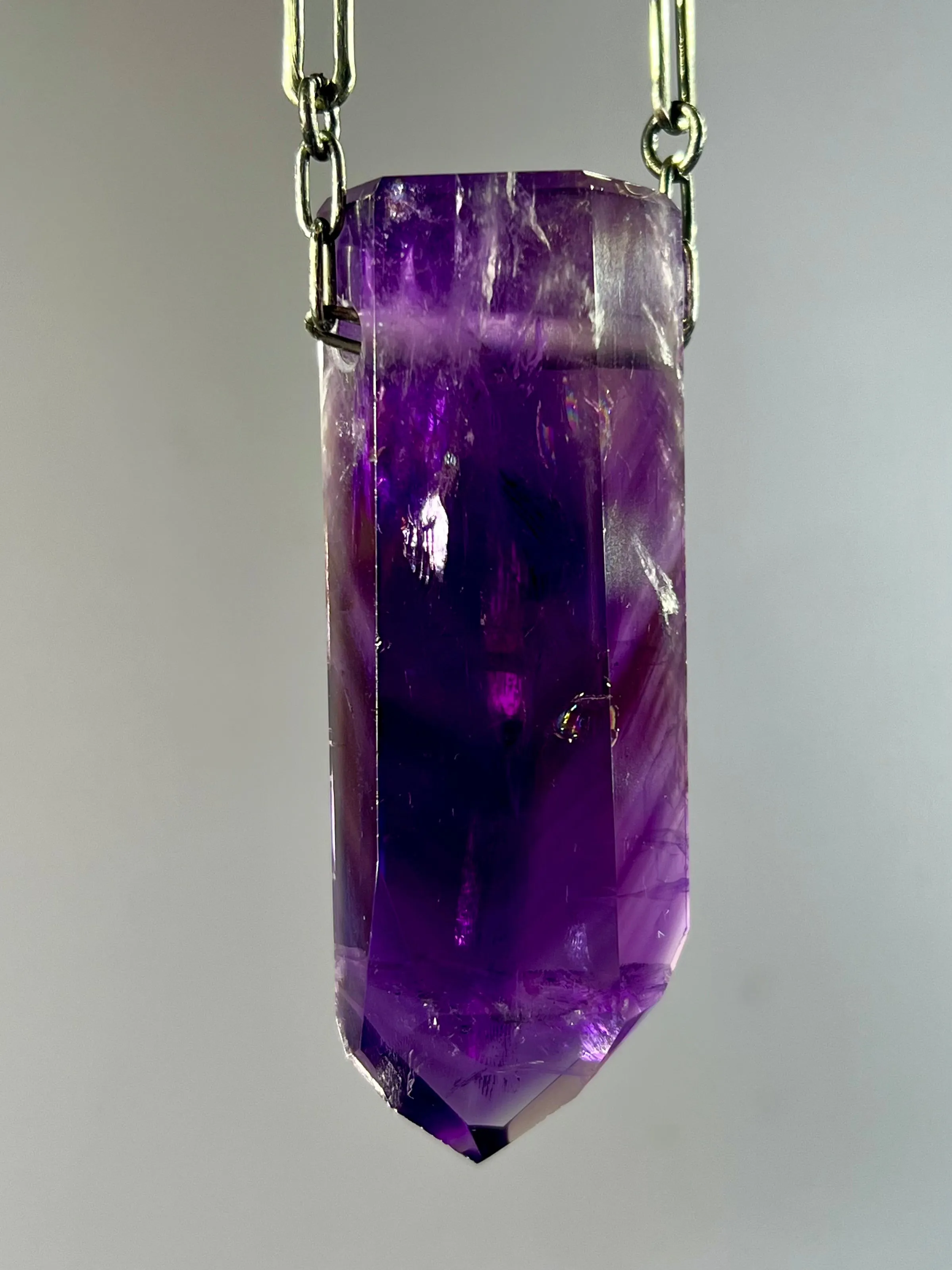 Amethyst Crystal Necklace