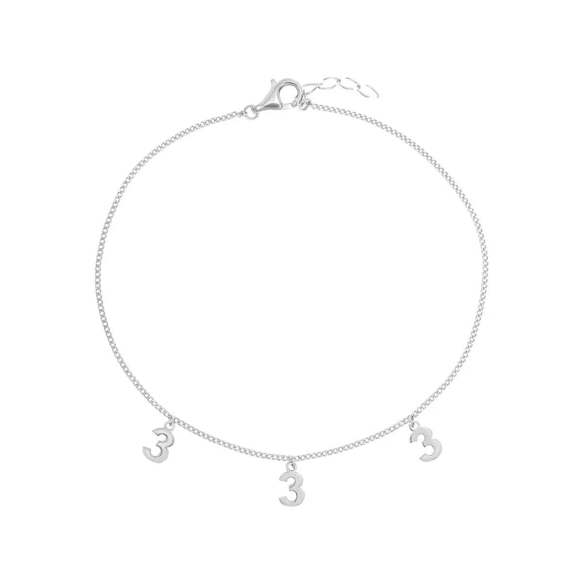 Angel Number Anklet