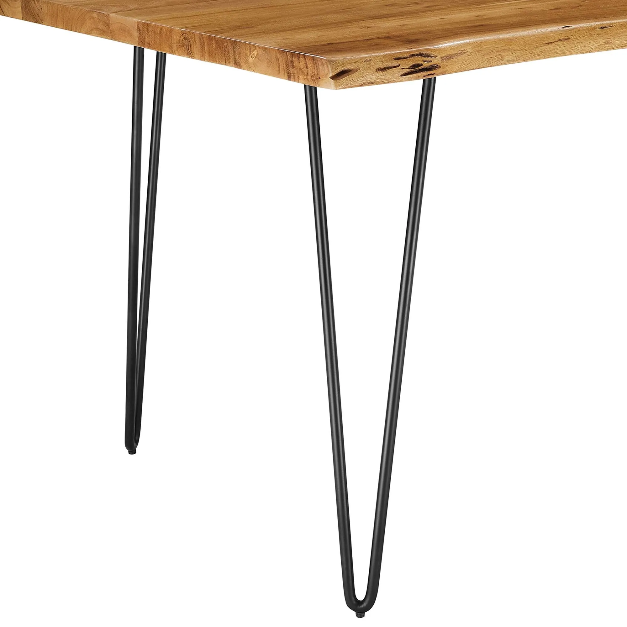 Ardor 60" Live Edge Acacia Wood Acacia Wood Dining Table by Modway