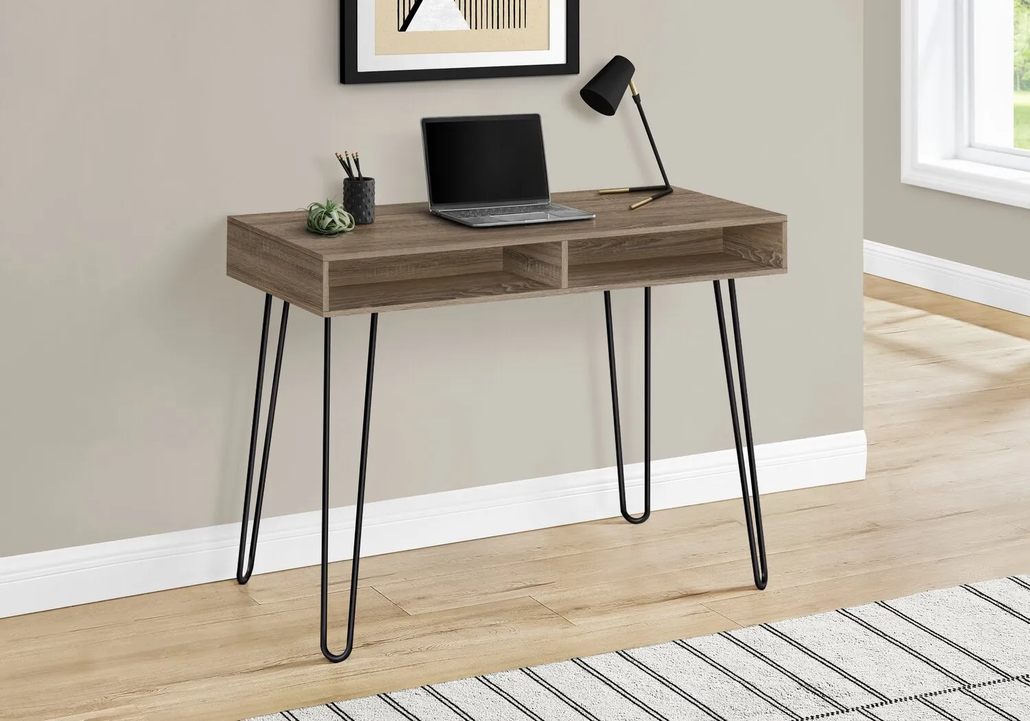 Arkell Desk - Taupe