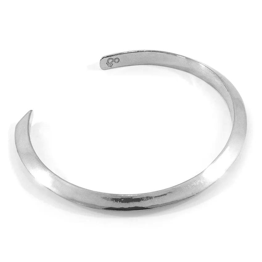 Benson Triagonal Maxi Wayfarer Silver Bangle