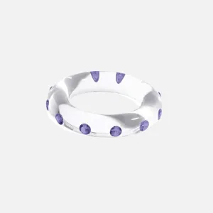 Big Lucid Bangle, Purple