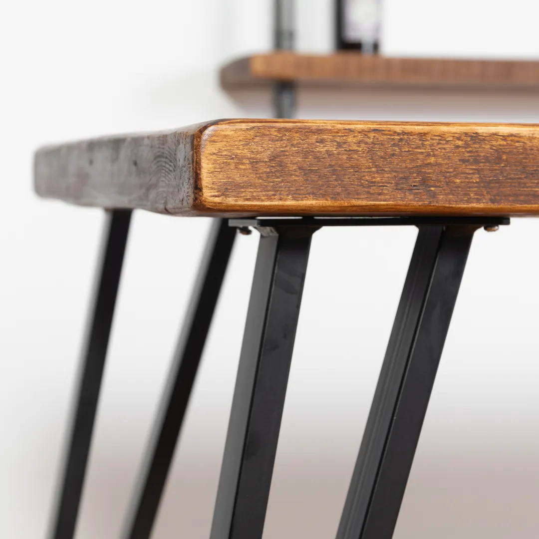 Birkhouse Industrial Dining Table - Box Hairpin