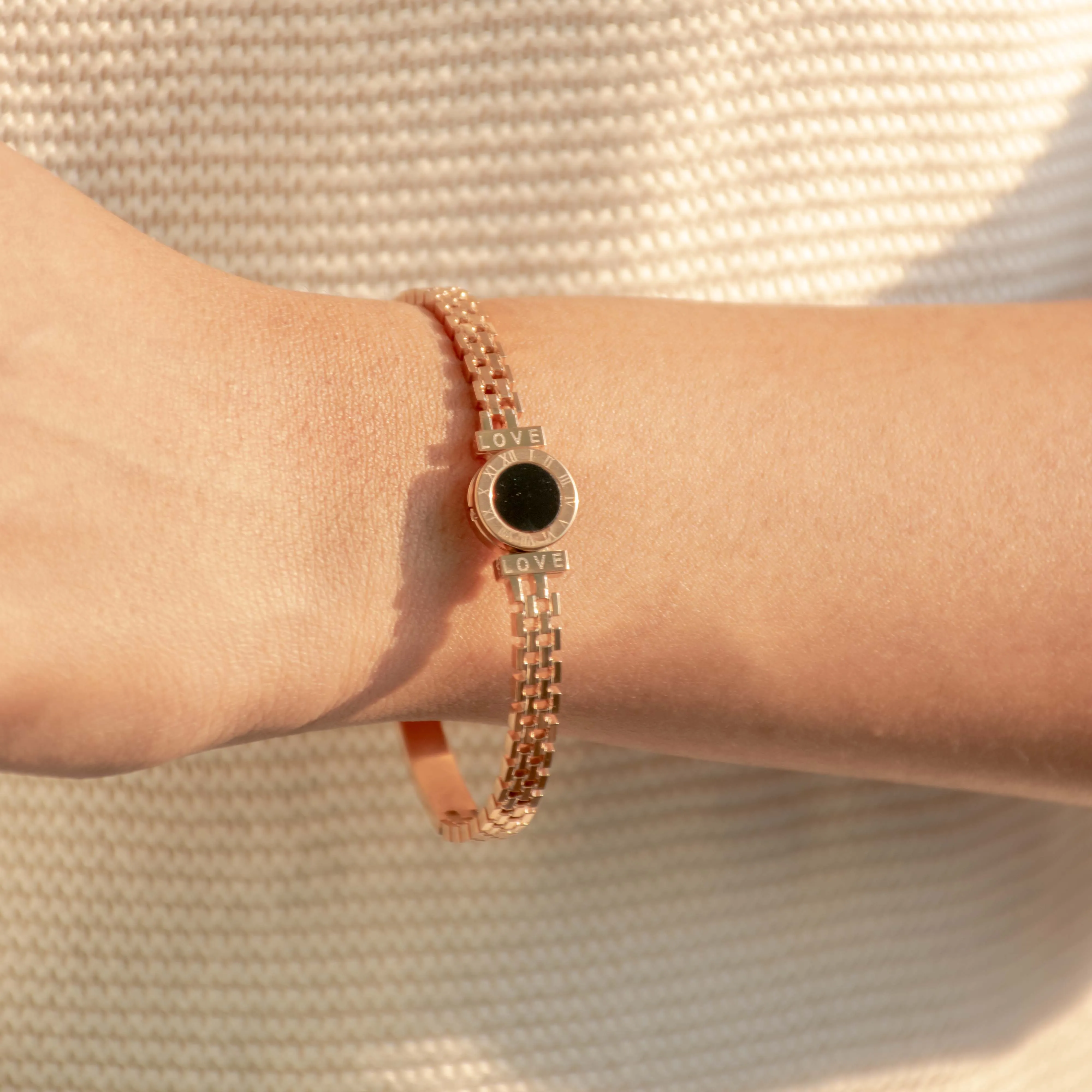 Black Roman Bangle