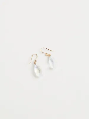 Blue Moonstone Drop Earrings