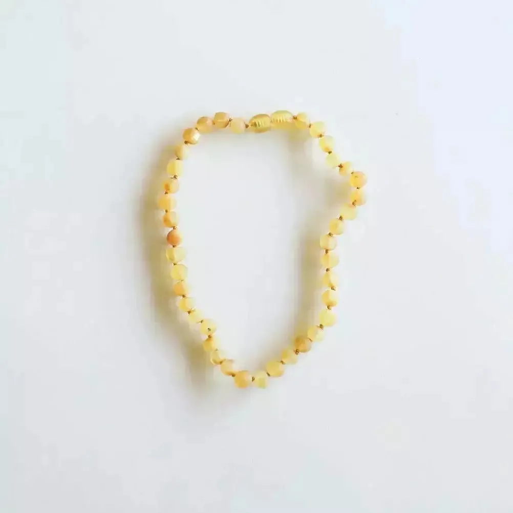 Canyonleaf Kids Raw Honey Amber Necklace