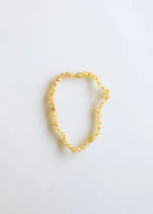 CanyonLeaf - Raw Honey Amber Necklace