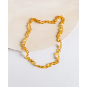 Canyonleaf Raw Honey Amber "Classic" Necklace