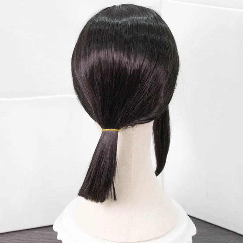 Chainsaw Man Kobeni Higashiyama Black Cosplay Wig - Wig   Hairpin