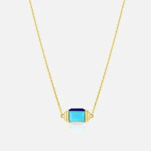 Chroma Illusion Pendant Necklace