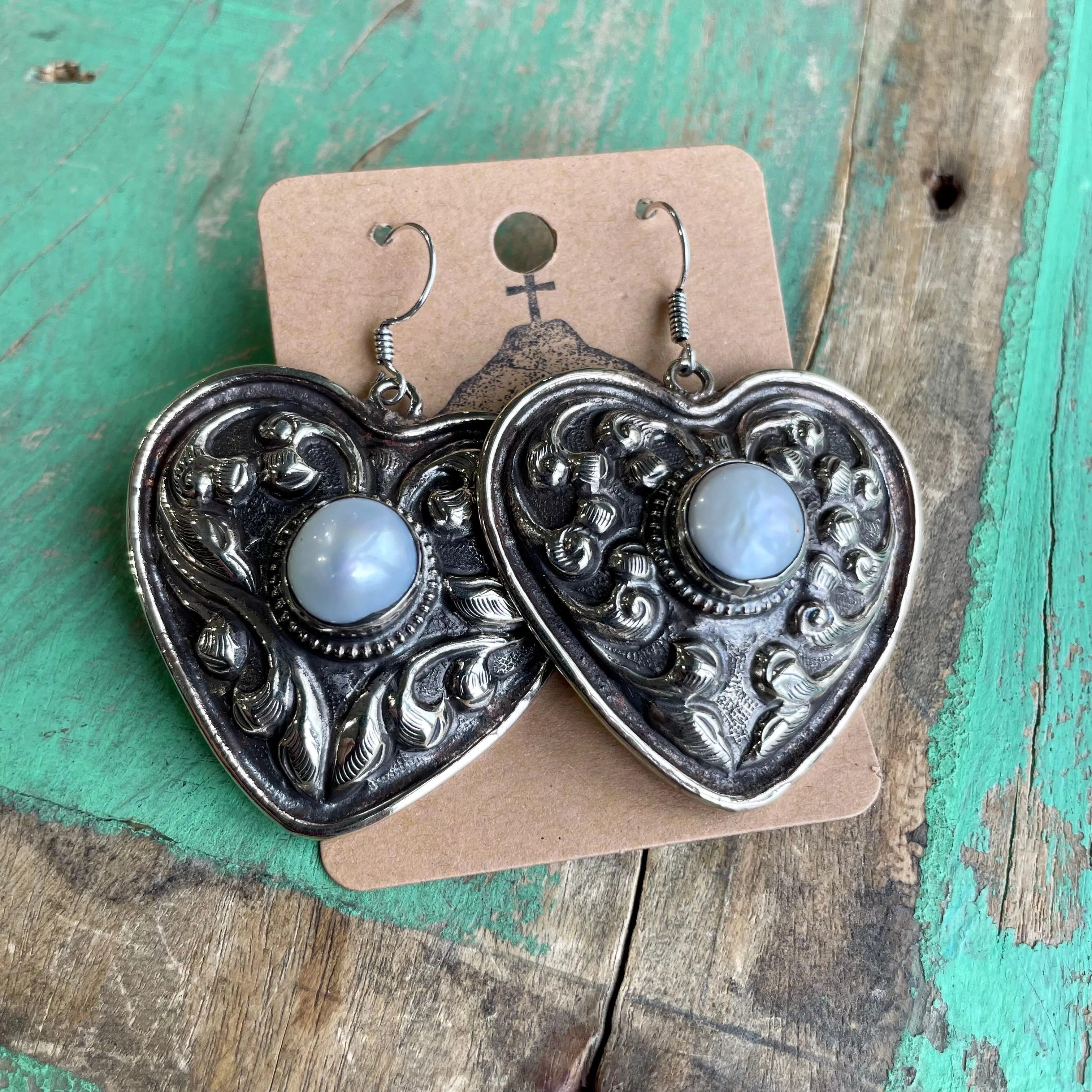 Chunky Heart Earrings