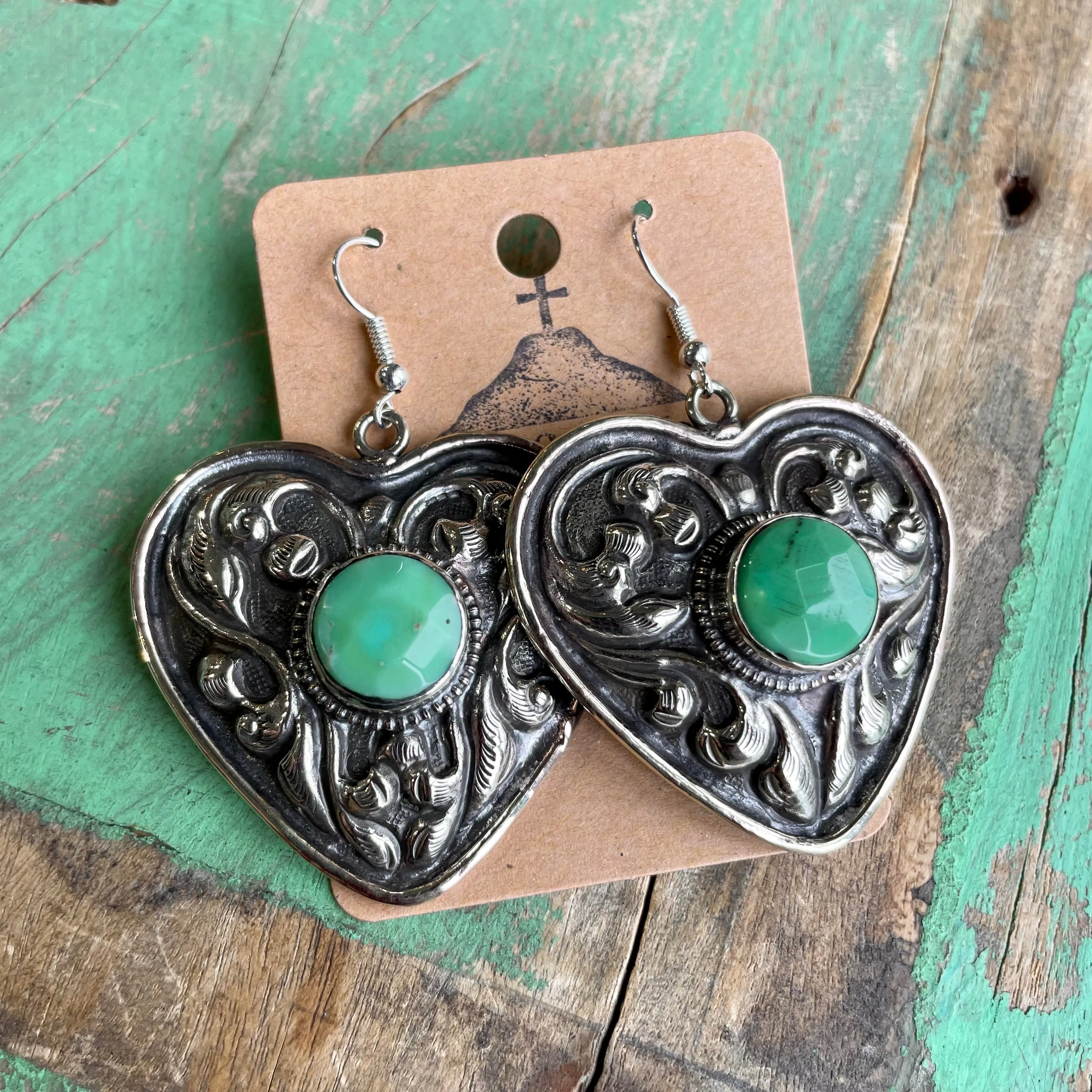 Chunky Heart Earrings