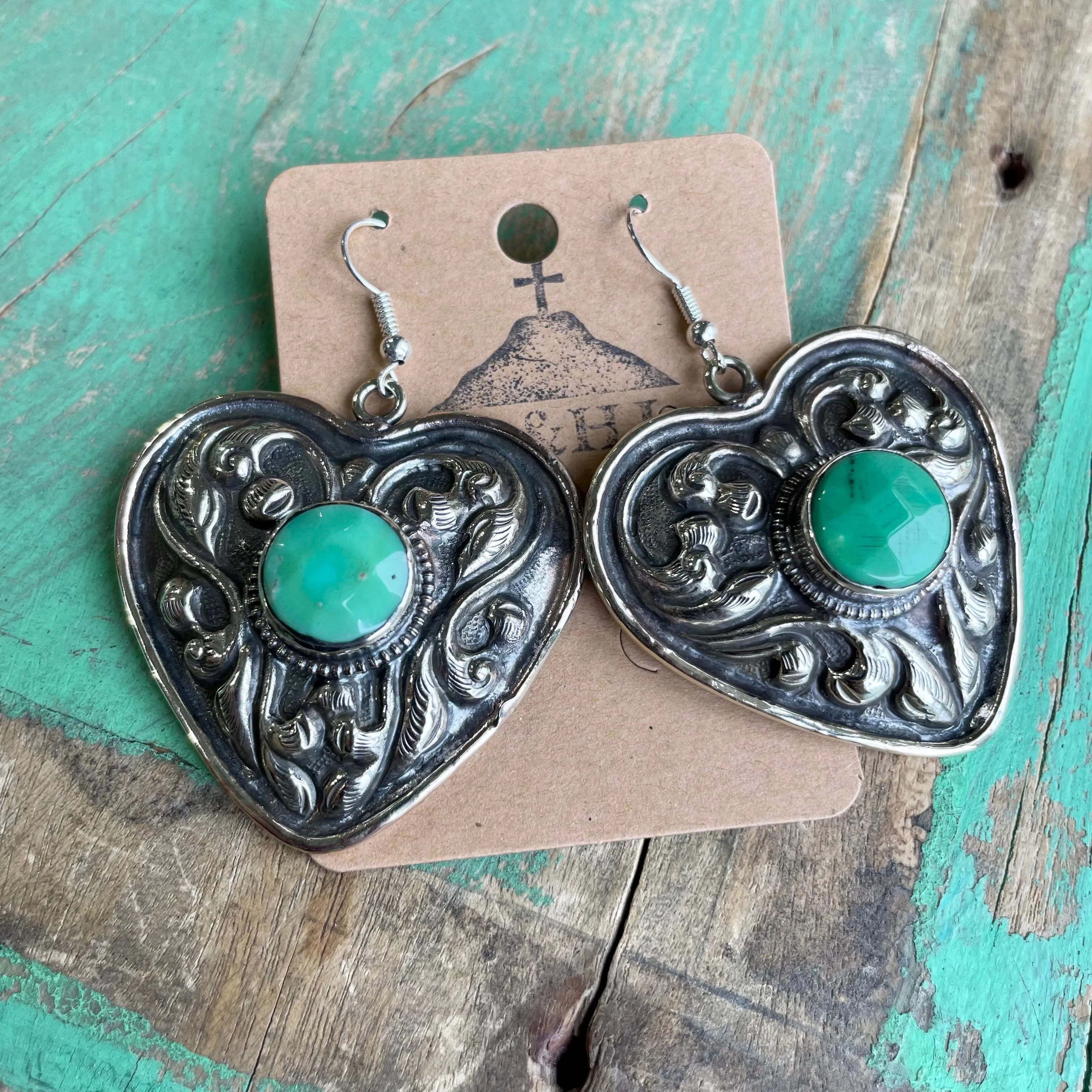 Chunky Heart Earrings