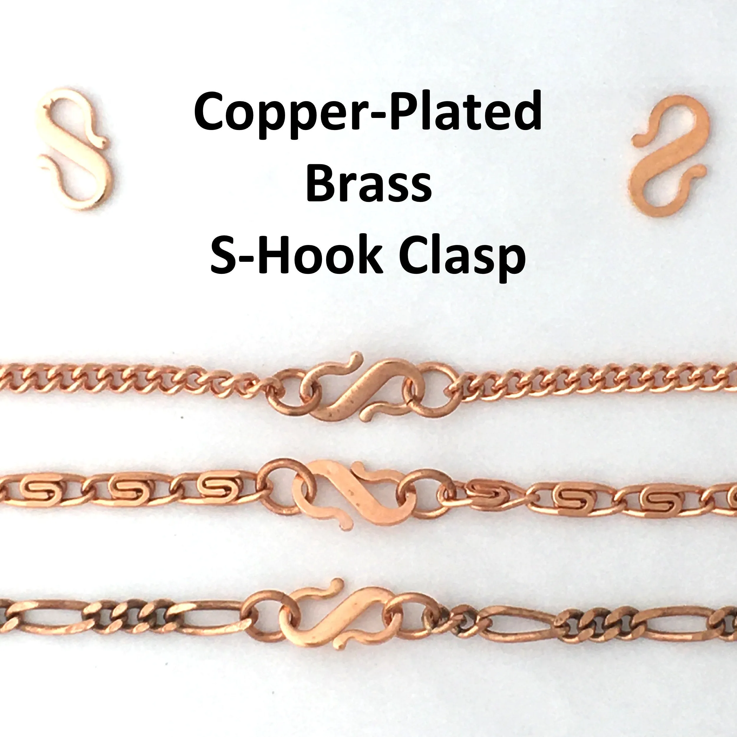 Custom Anklet Chain Solid Copper Fine Scroll Chain Anklets AC61M Adjustable Solid Copper Anklet Chain