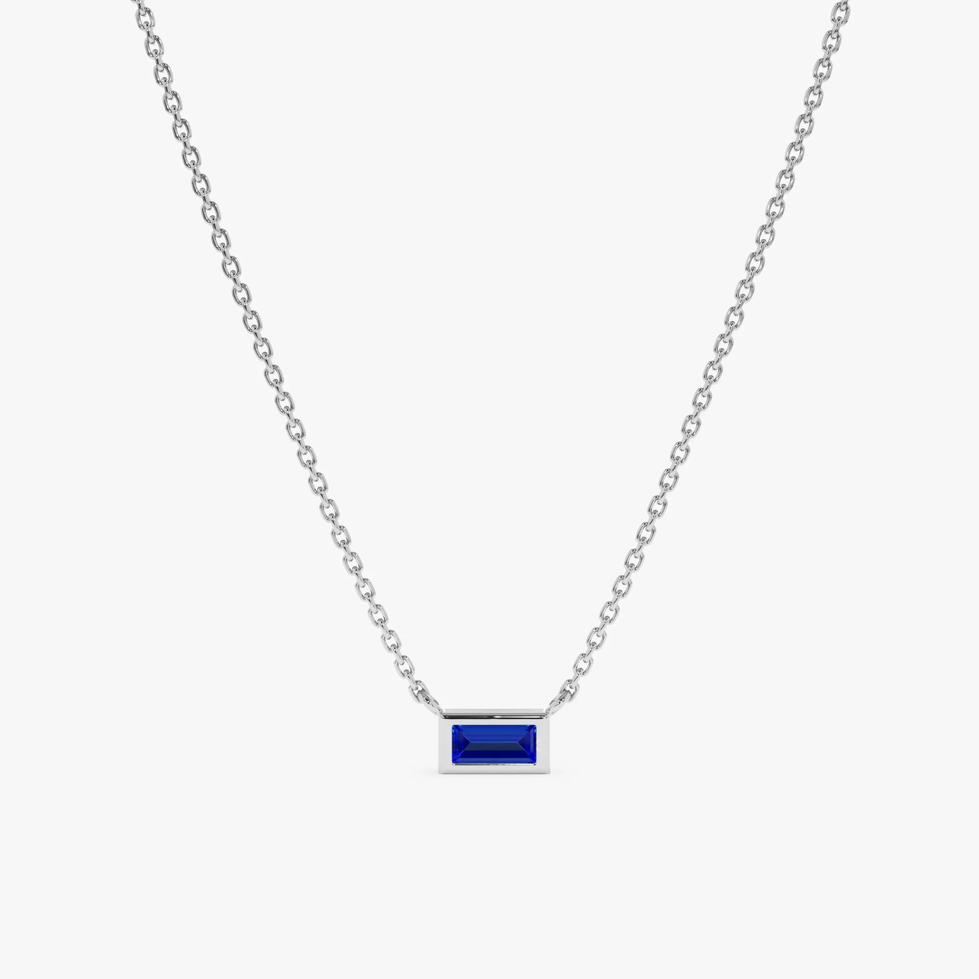 Dainty Sapphire Necklace, Teresa