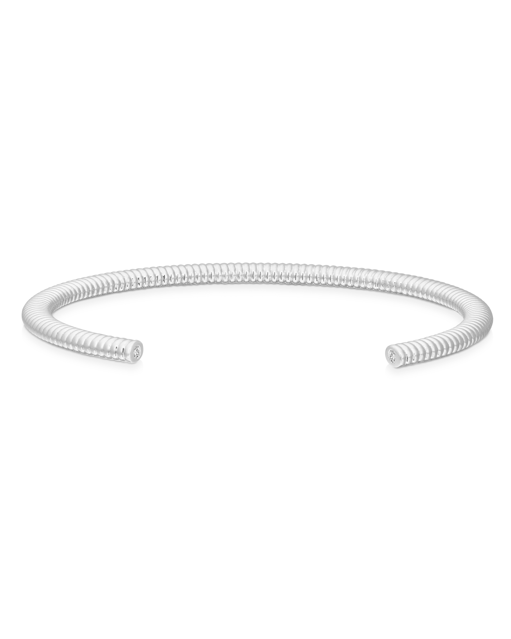 Daisy Bangle - 925 Sterling Silver