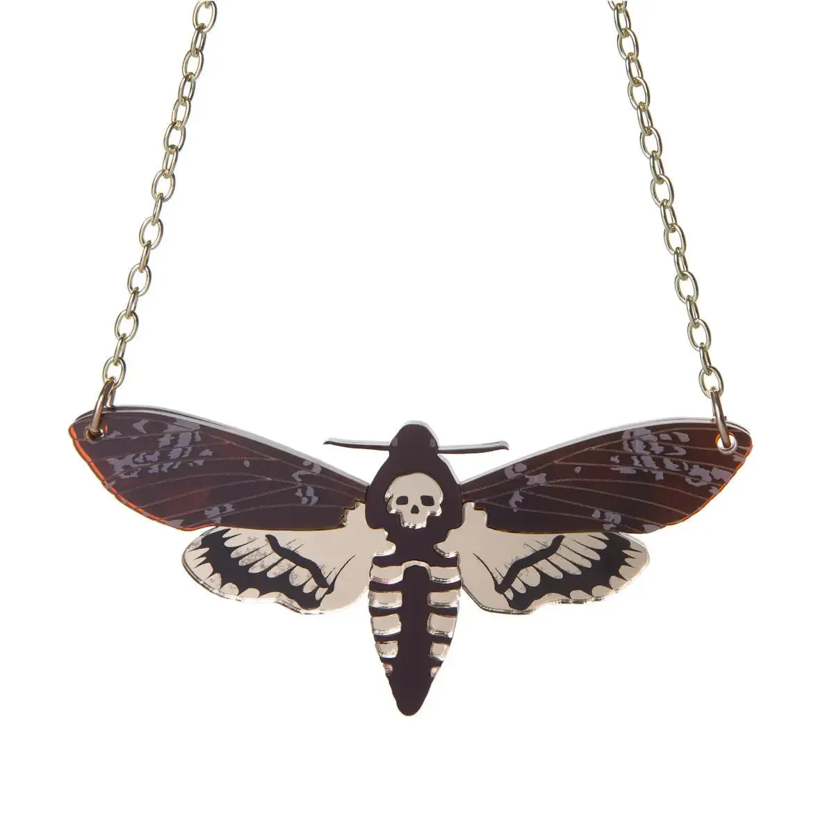 Death's-Head Hawkmoth Necklace by Sugar & Vice