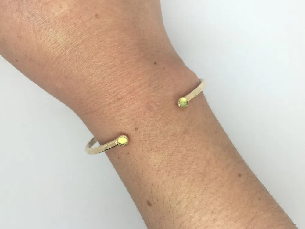 Double Stone Cuff