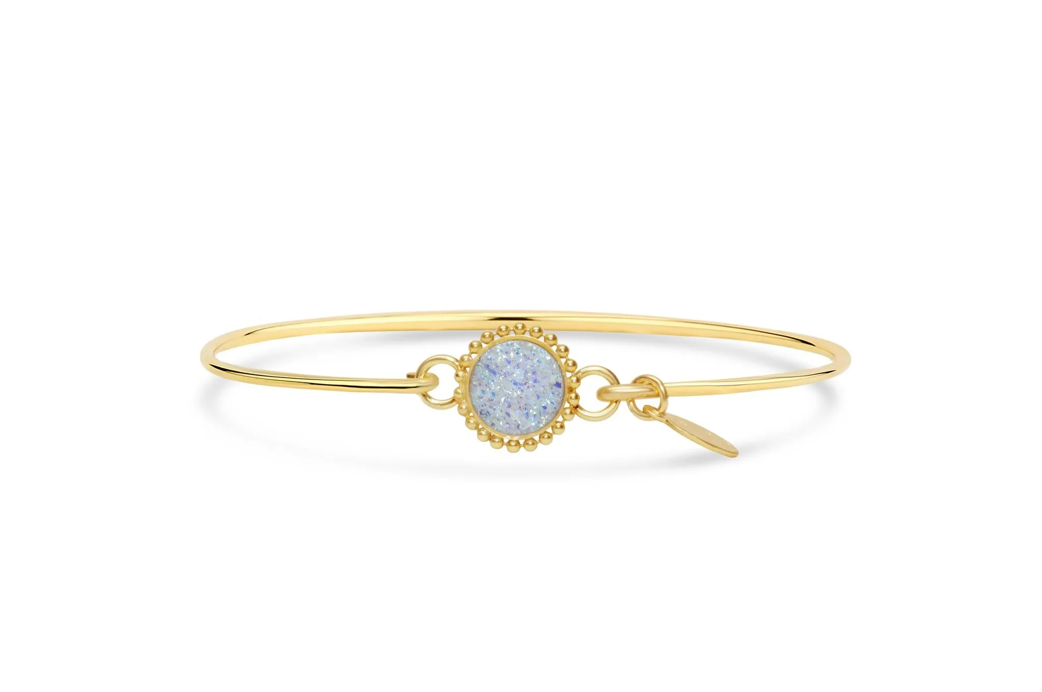 Druzy Sparkle Bracelet Opal Mini