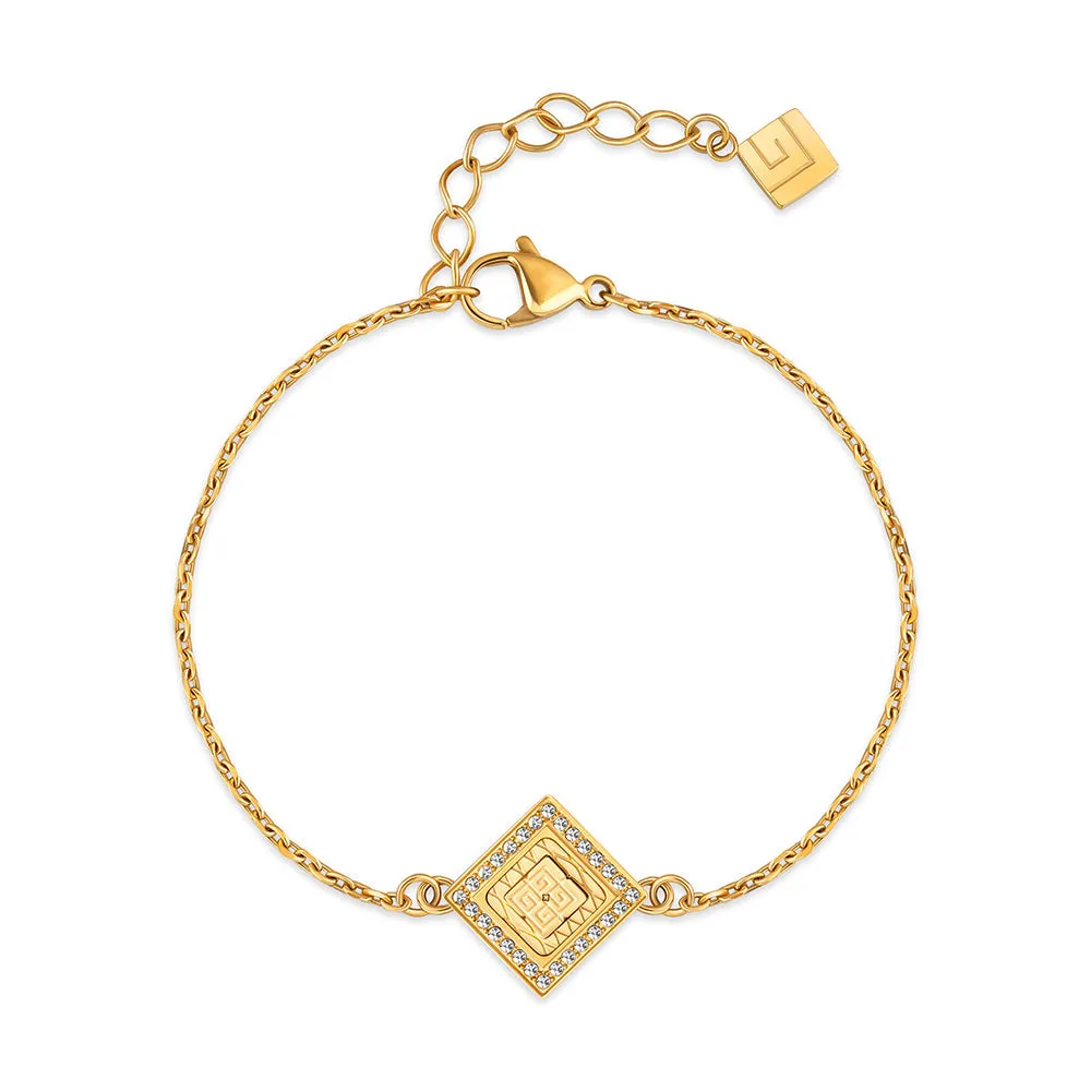 Eva Gold Plated Bracelet