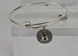 Extraordinary Life - Sterling Silver "B" Charm Bracelet