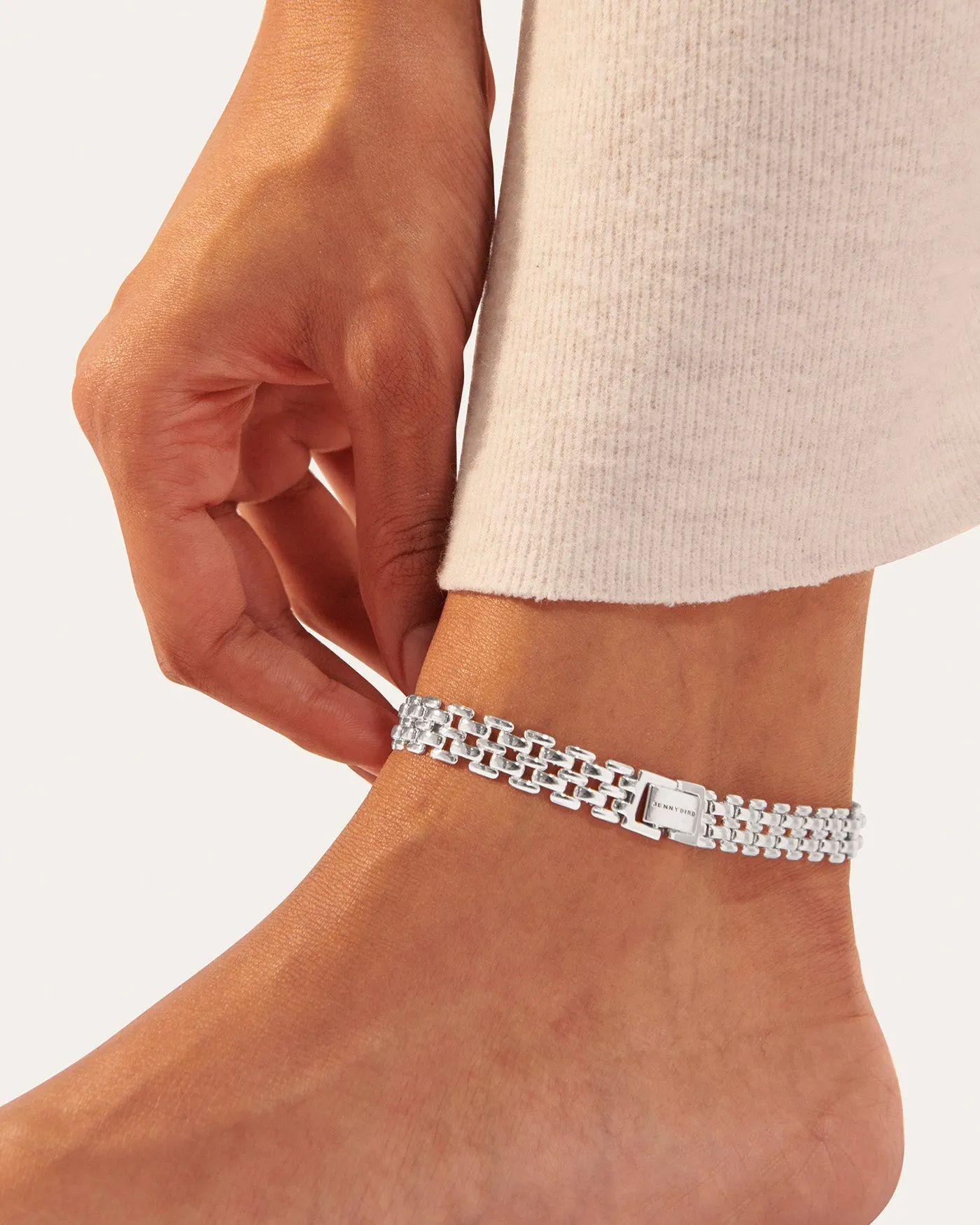 Francis Anklet | Silver