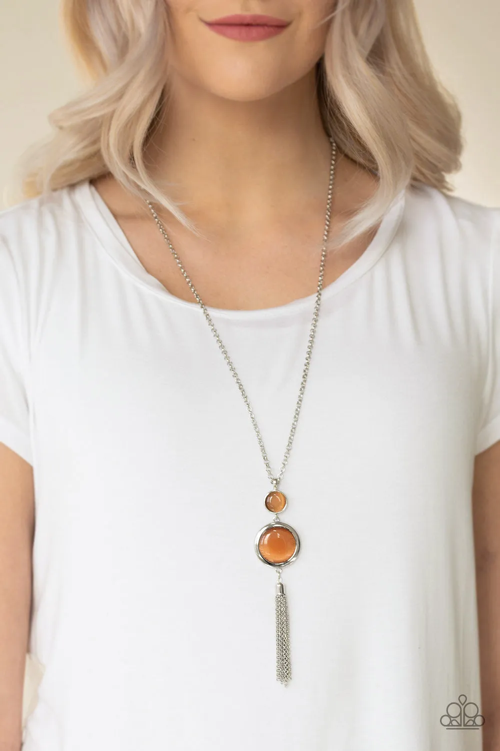 Have Some Common SENSEI - Orange Necklace - Paparazzi Accessories