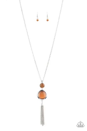 Have Some Common SENSEI - Orange Necklace - Paparazzi Accessories