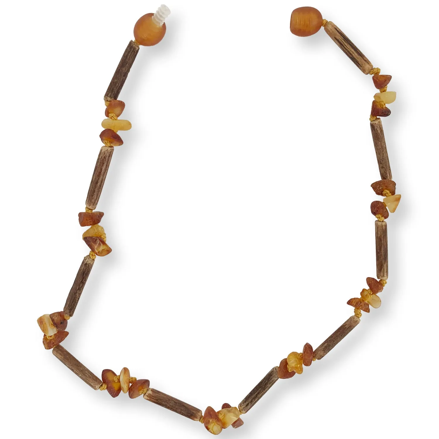 HAZLEWOOD RAW OMBRE HONEY NECKLACE