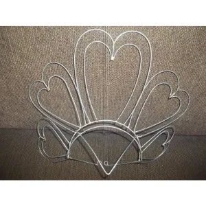 Headdress Wire Frame - Hearts