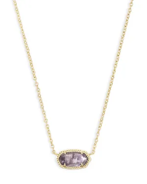 Kendra Scott Elisa Purple Amethyst Necklace