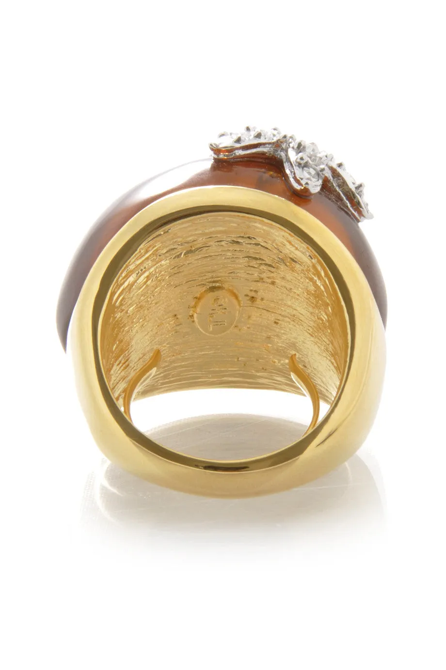 KENNETH JAY LANE TORTOISE Starfish Ring