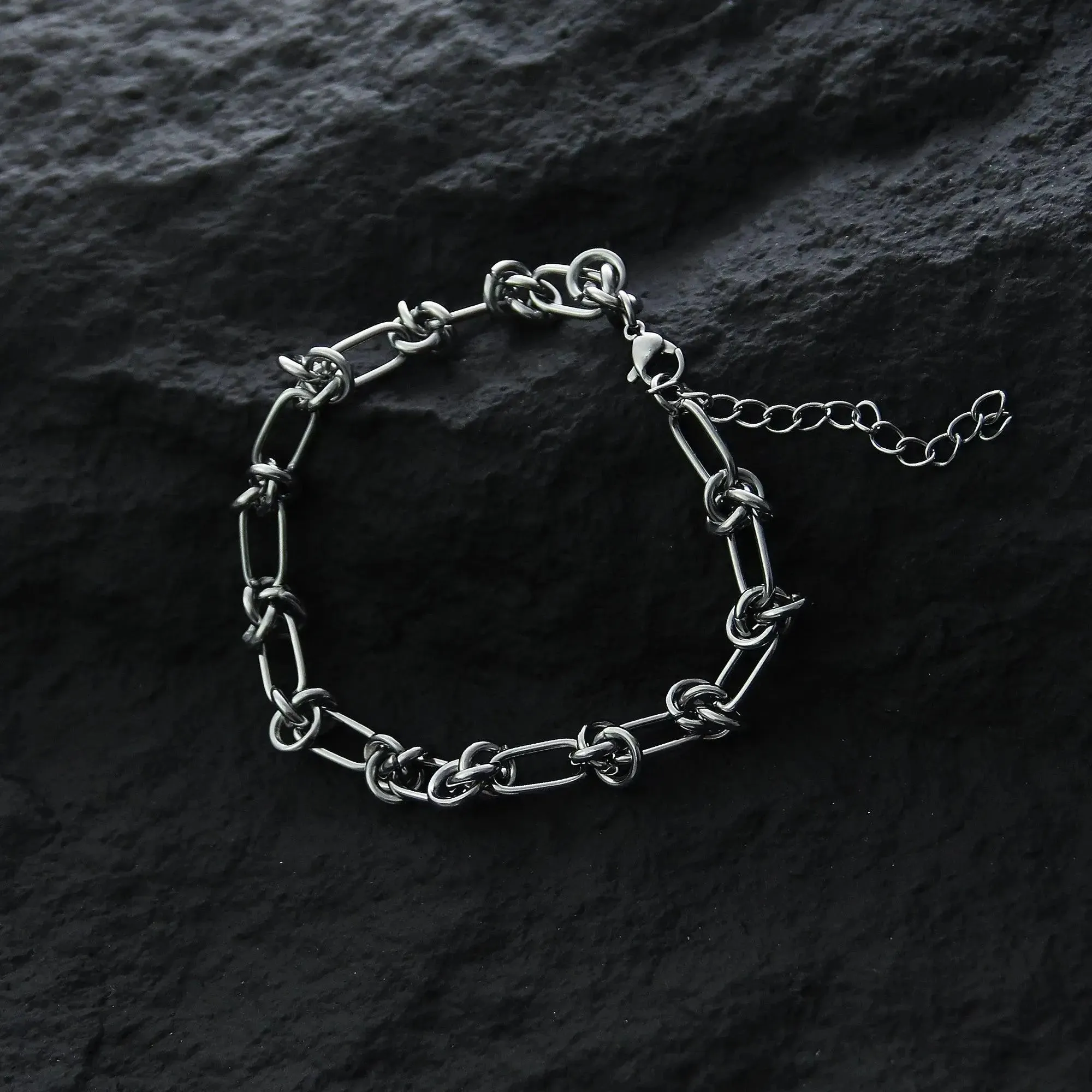 Knotted Metal Bracelet