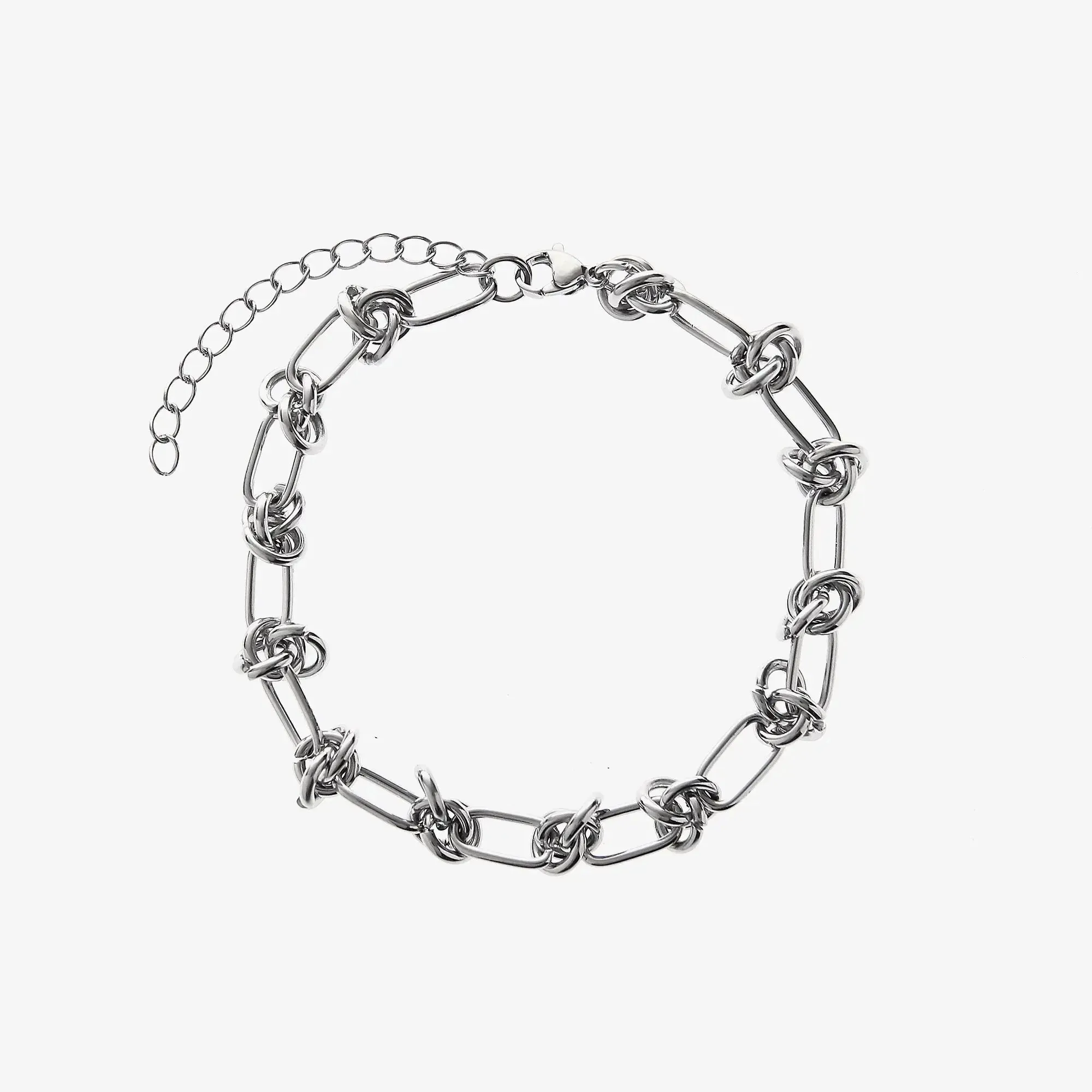 Knotted Metal Bracelet