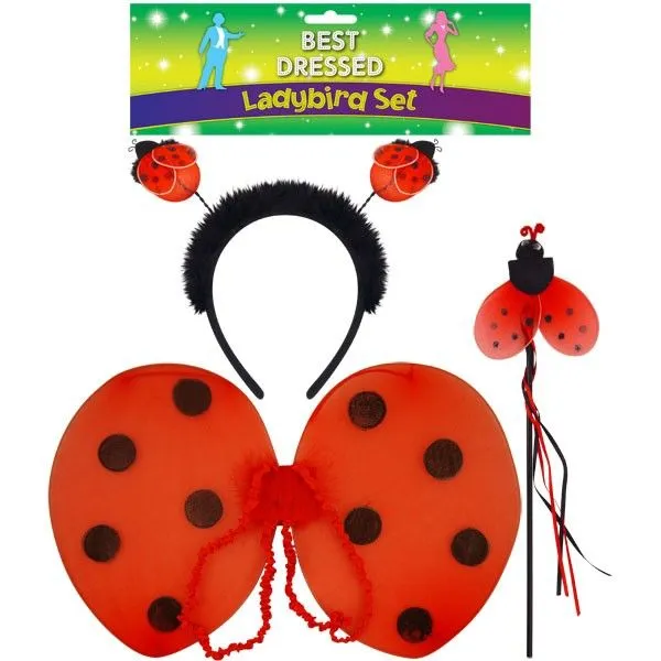 Ladybug Fairy Wings & Accessories