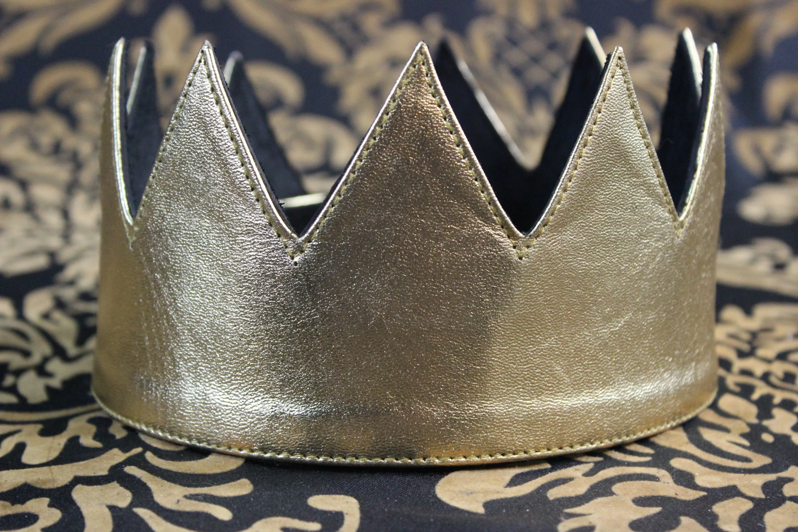 Leather Crowns from The Otter and The Fox