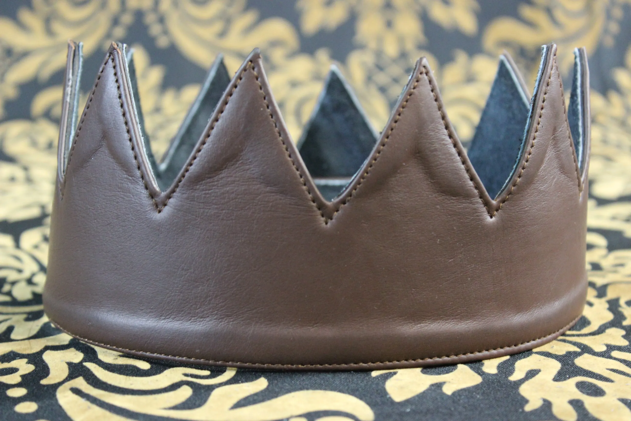 Leather Crowns from The Otter and The Fox